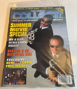 ¡COLECCIÓN DE COSAS DE TUFF! Revista Julio 1997 Polybag Sellado Hombres En Negro con Insertos - Imagen 1 de 2