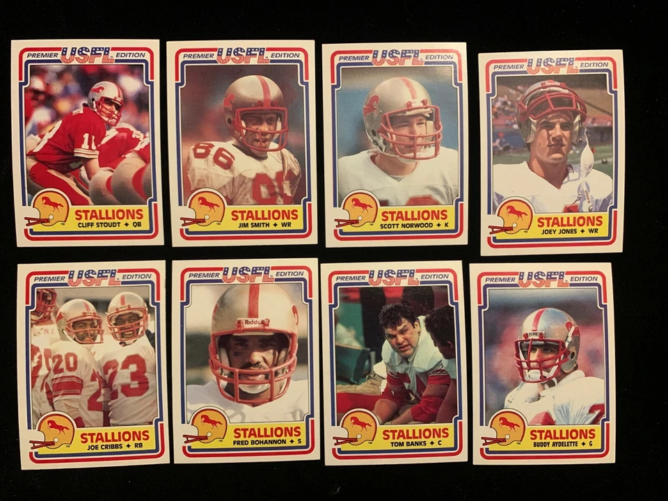 1984 Topps USFL Football BIRMINGHAM STALLIONS singles  - pick from list - Image 1 of 1