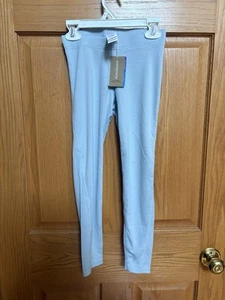 Patagonia Kids Capilene Mid weight Bottoms Steam Blue Sz S 7-8 NWT - Picture 1 of 4