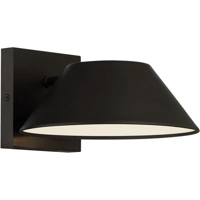 Access Lighting 20133LEDDMG-BL Solano LED 5 inch Black Outdoor Wall Sconce - Image 1 of 4