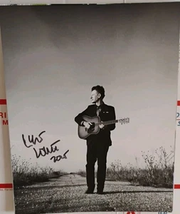 LYLE LOVETT FOLK COUNTRY ROCK ICON LEGEND SIGNED AUTOGRAPH 8X10 PHOTO PROOF RARE - Picture 1 of 3