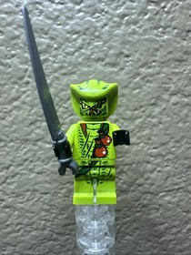 Lasha with Red Vials LEGO Ninjago Rise of the Snakes Minifigure 9447 9562 - B6