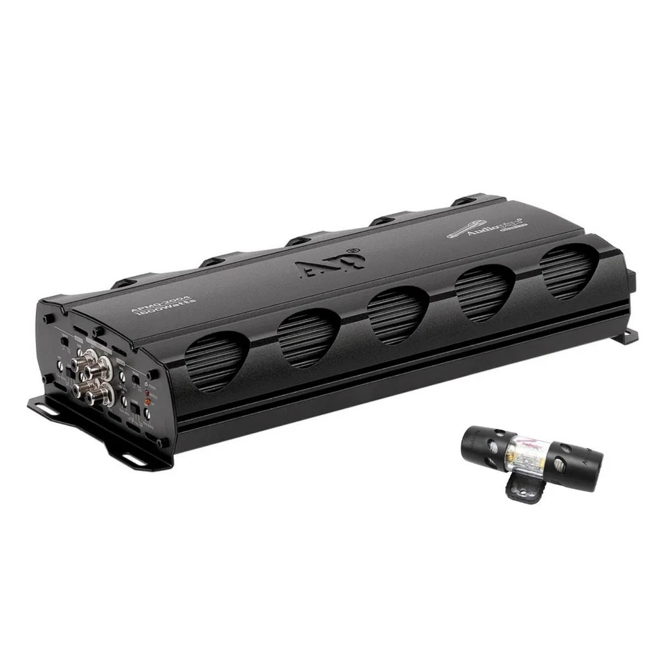 Audiopipe 1600W Full Range 4 Ch Class-D Mini Car Audio Amplifier APMQ-2004 - Image 1 of 4