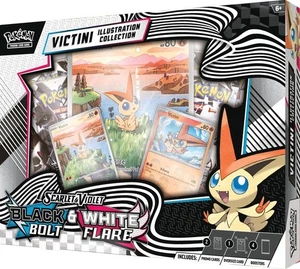 Black Bolt and White flare unova victini illustration collection - Picture 1 of 2