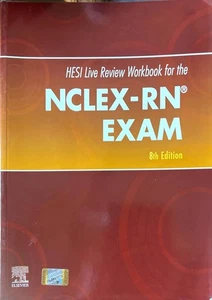HESI Live Review Workbook for the NCLEX-RN Exam 8th Edition Paperback - Picture 1 of 1