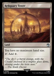 1x Torre de relicarios - Lámina - Magic The Gathering Doctor Who - Casi nuevo - Como nuevo, inglés - Imagen 1 de 1