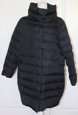 Abrigo Chaqueta Eileen Fisher Negro Plumón Puffer Ling Talla 1X Foto 1 de 4
