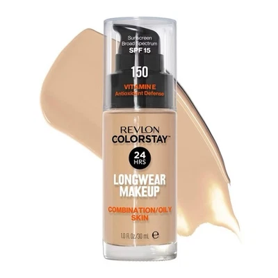 Revlon ColorStay Makeup PUMP, Combination/Oily Skin SPF 15 - 150 Buff Shade - Image 1 of 4