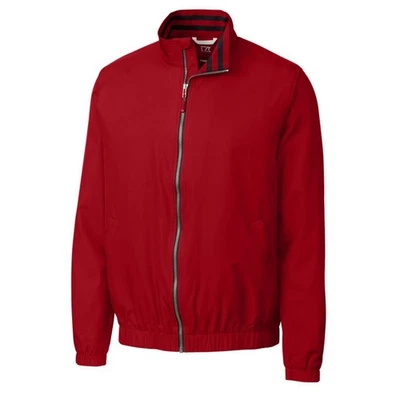 Cutter & Buck Men's WeatherTech Nine Iron Full Zip Jacket, Red, 3XL, NWT - Image 1 of 4