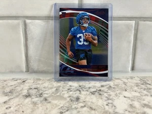 Jarquez Hunter 2025 Panini Absolute Red & Green RC #136 Los Angeles Rams - Picture 1 of 2