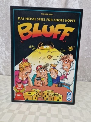BLUFF FX Schmid Würfelspiel Spiel des Jahres 1993 Vollständig TOP - Bild 1 von 4