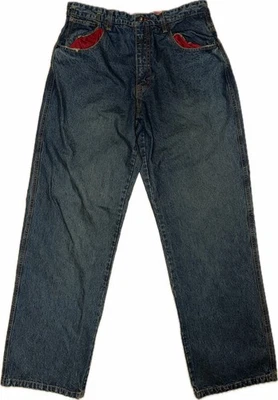 Plugg Co. vintage para hombre Pantalones de mezclilla sueltos de corte recto 32x34 Foto 1 de 4