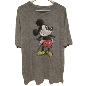 T-shirt uomo Disney Topolino grigia 2XL stile vintage maglietta grafica classica - Foto 1 di 4