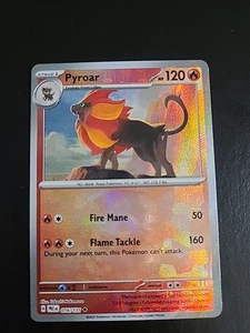 Pyroar [Master Ball] - 016/131 - Pokemon Prismatic Evolutions Reverse Holo NM - Bild 1 von 2