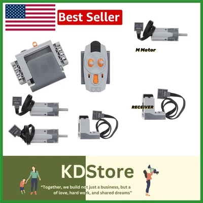 5-in-1 Technic Motor Kit with IR Remote for Dynamic Building - Image 1 of 4