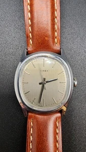 Vintage 1980er Timex Mercury 25718 10481 Handaufzug Uhr läuft & guter Zustand - Bild 1 von 11