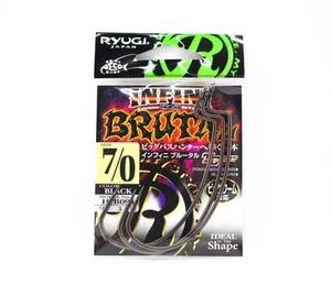 Ryugi HIB094 Infini Brutal Wide Gap Worm Hook Size 7/0 (5763) - Picture 1 of 6