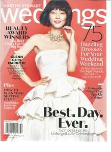MARTHA STEWART WEDDINGS MAGAZINE SPRING 2017 NUMBER 80, NEW NO LABEL. - Picture 1 of 1