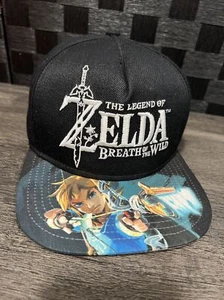 Legend of Zelda Breath of the Wild Original Snapback Hat/Cap Zelda Nintendo - Picture 1 of 4
