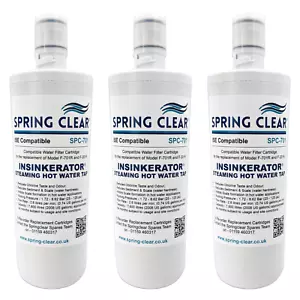 Insinkerator F-701R Compatible Water Filter Cartridge  SpringClear -  3 Pack - Picture 1 of 4