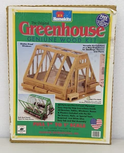Radmark Homekits Original Greenhouse Wood Model Kit ~ VINTAGE NEW & SEALED - Picture 1 of 9