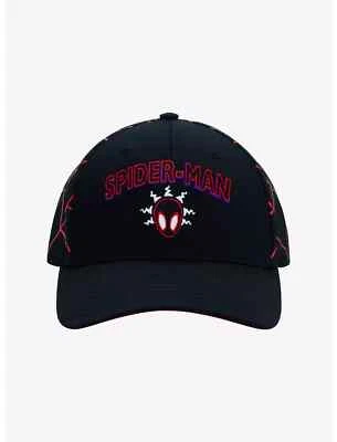 Marvel Spider-Man: Across The Spider Verso Miles Web Snapback Sombrero Nuevo Tema Candente Foto 1 de 4