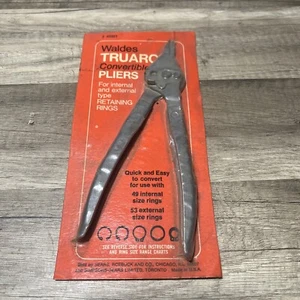 Waldes/Truarc USA Snap Ring Retaining Pliers NOS Sears Vintage - Bild 1 von 6