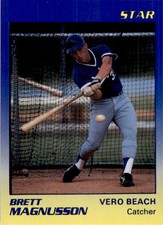 1989 Vero Beach Dodgers Star #16 Brett Magnusson