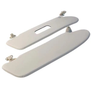 SUN VISOR WITH CLIPS CREAM FOR MERCEDES W110. 190D 200 200D 230 LHD - Bild 1 von 2