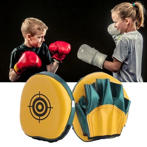 Boxing Curved Focus Punching Mitts Kids Mini Boxing Glove Pads Boxing Targe SAP - Picture 1 of 18