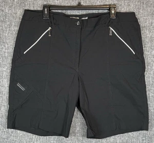 Jamie Sadock Golf Shorts Womens 18 Black - Picture 1 of 10