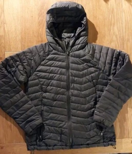Ladies Black Columbia Omni-Heat Full Zip Hooded Puffer Jacket. Size XL. - Picture 1 of 5