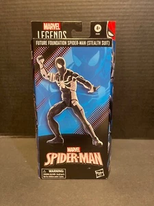 Marvel Legends Future Foundation Spider-Man Stealth Suit Target Exclusive - Picture 1 of 4