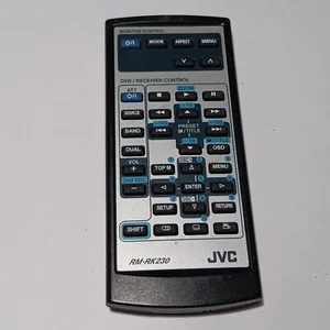 Used JVC RM RK230 Remote Audio DVD Receiver Control Program Aspect Menu #70 - Picture 1 of 2