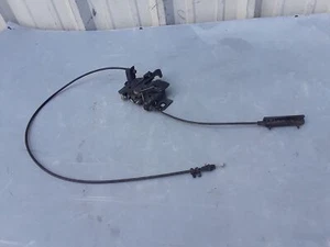 2008-2010 FORD F350 SUPER DUTY FRONT HOOD BONNET LOCK LATCH RELEASE & CABLE OEM - Picture 1 of 12
