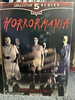 Horrormania 5 Collector Series VHS Horror Movie Box Set Good Times 4 Sealed - Image 1 of 2