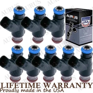 8 OEM AURUS NEW Fuel Injectors for 2010-2019 Chevrolet Silverado 2500 HD 6.0L V8 - Picture 1 of 5