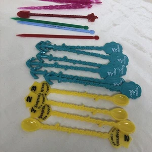 Vintage Plastic Swizzle Sticks SEAGRAMS SEA BREEZE & GIN Others 18 - Picture 1 of 7