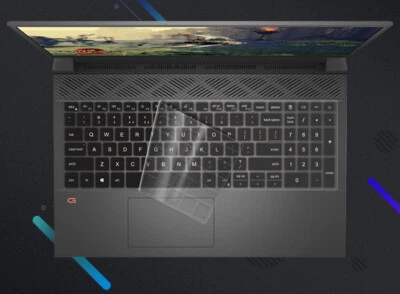Waterproof TPU Keyboard Protector Cover for Dell Inspiron G15 5530 15" 2023 - Image 1 of 4
