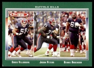 2006 Topps Total GREEN #213 Jason Peters ROOKIE Buffalo Bills FUTURE HOF - Picture 1 of 3