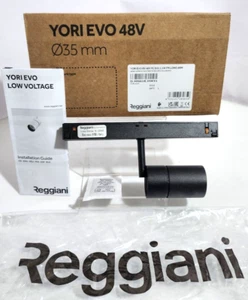 YORI EVO BV 48V PC D35 3,5W faretto nero opaco long LED Reggiani D.MN61E.HW31 #4 - Imagen 1 de 6