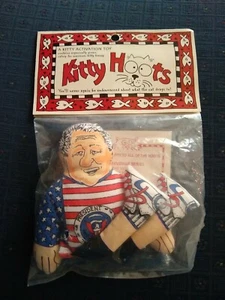Kitty Hoots Bill Clinton Plush Catnip Toy new in Package President - Picture 1 of 3