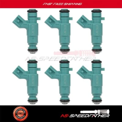 6 inyectores de combustible para Dodge Intrepid 2,7 L 2003 2002 2001 0280156036 Foto 1 de 4
