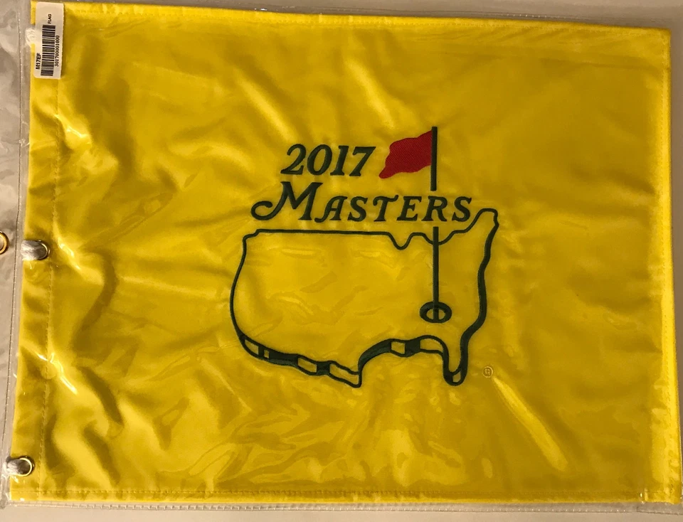 Masters Flag Augusta National Golf 2017 Sergio García gana PGA Foto 1 de 2
