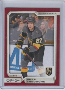 18/19 OPC Vegas Golden Knights Shea Theodore Red Redemption card #395 - Picture 1 of 2