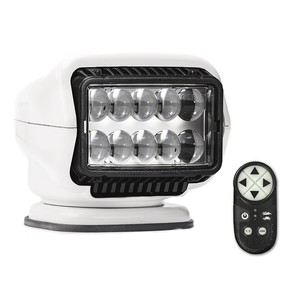 Golight 30004St Stryker St Series Permanent Mount White Led Wireless Handheld