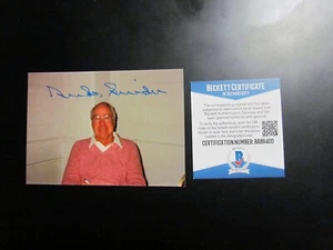 Duke Snider signed Photo Beckett Certified - Picture 1 of 3