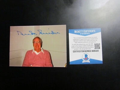 Duke Snider signed Photo Beckett Certified - Image 1 of 3
