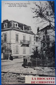CPA De St Dié Rue de la Gare Maison du docteur Philippe..VOSGES Nr. 740/37 - Bild 1 von 2
