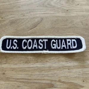 United States Coast Guard 5”x1” Patch - Picture 1 of 10
